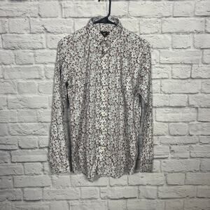French Crown Men's Pattern Button Down Shirt